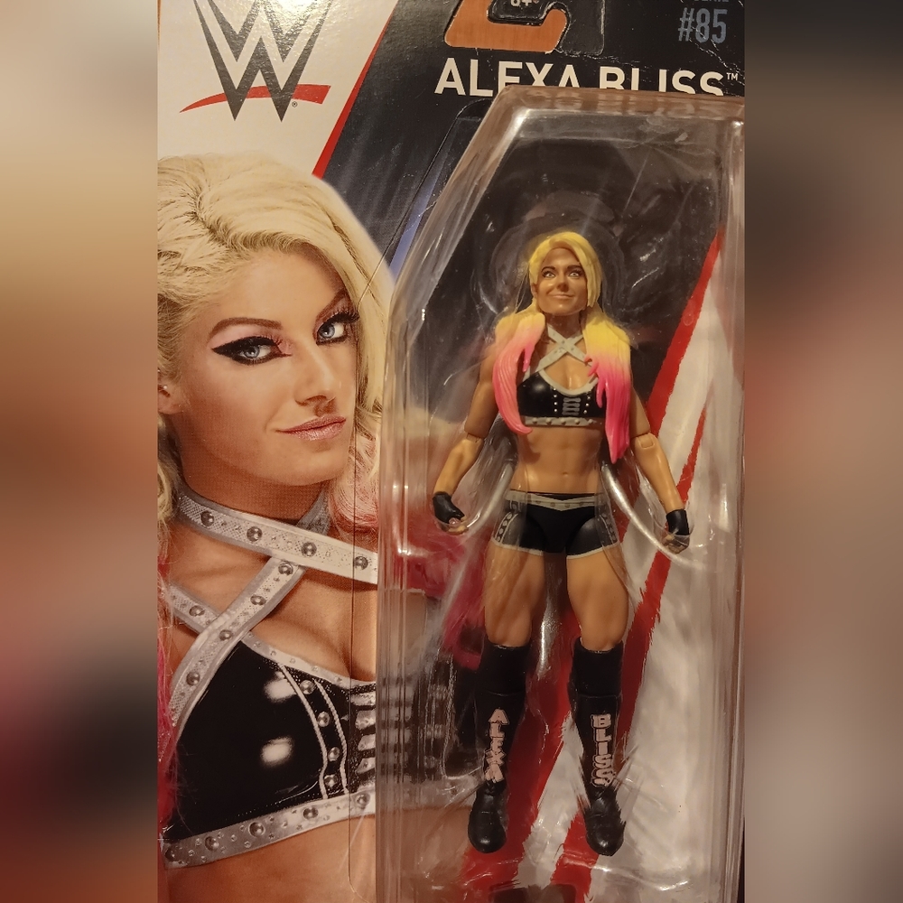 WWE Alexa Bliss Mattel Basic Series #85 Total Divas Action Figure Toy Sm…